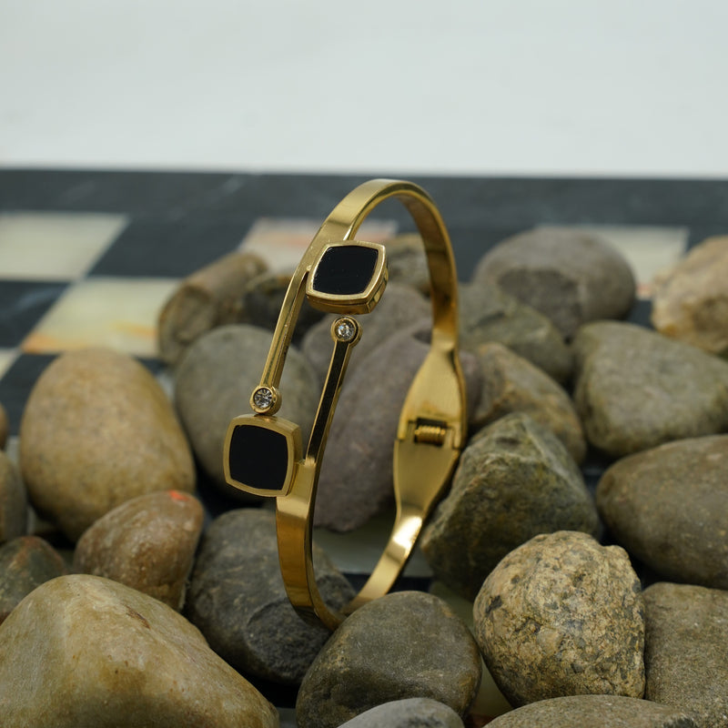 Black Bar Bracelet